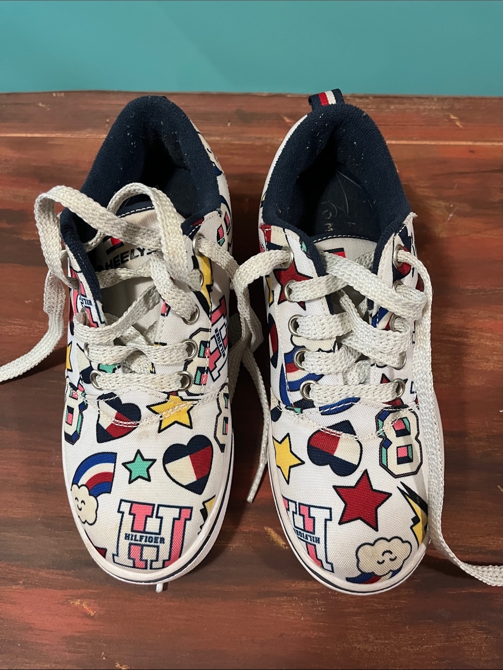 Heelys - Tommy Hilfiger White Canvas - Kids